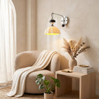 Remy String-Wrapped Drum Wall Sconce