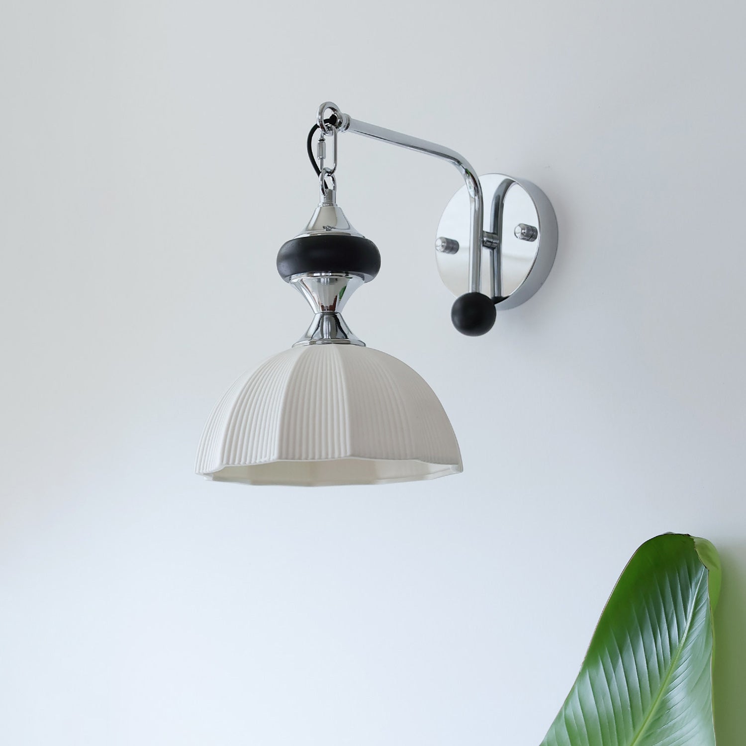 Remy String-Wrapped Drum Wall Sconce
