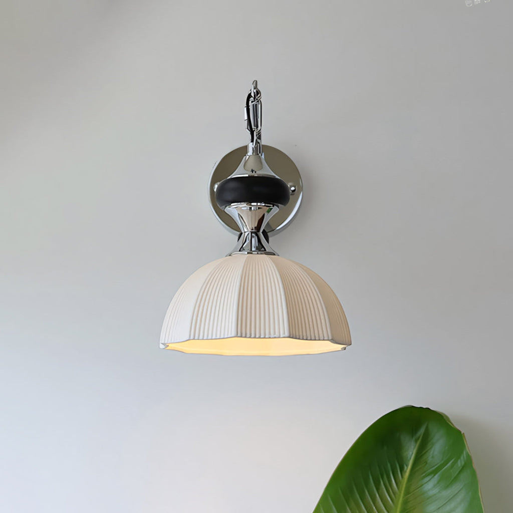 Remy String-Wrapped Drum Wall Sconce