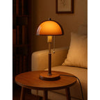 Remy Amber Dome Nostalgic Table Lamp