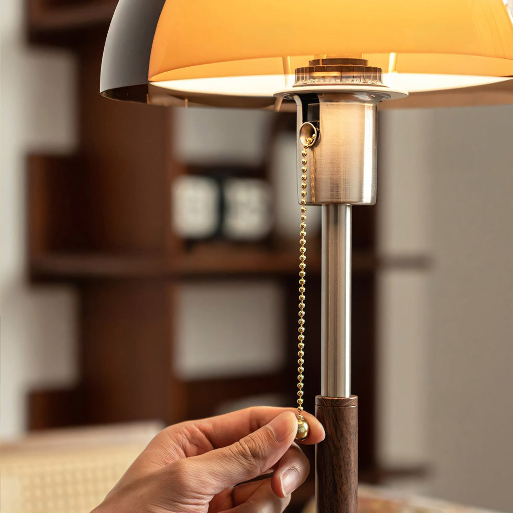 Remy Amber Dome Nostalgic Table Lamp