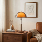 Remy Amber Dome Nostalgic Table Lamp
