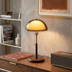 Remy Amber Dome Nostalgic Table Lamp