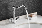 RetroFlow: Vintage Sink Faucet in Antique Design – Stylish Tap for Nostalgic Bathrooms