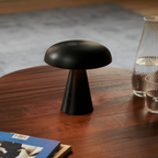 RetroGlow: USB Table Lamp in Vintage Style – LED Nightstand Lamp for Bedroom & Office