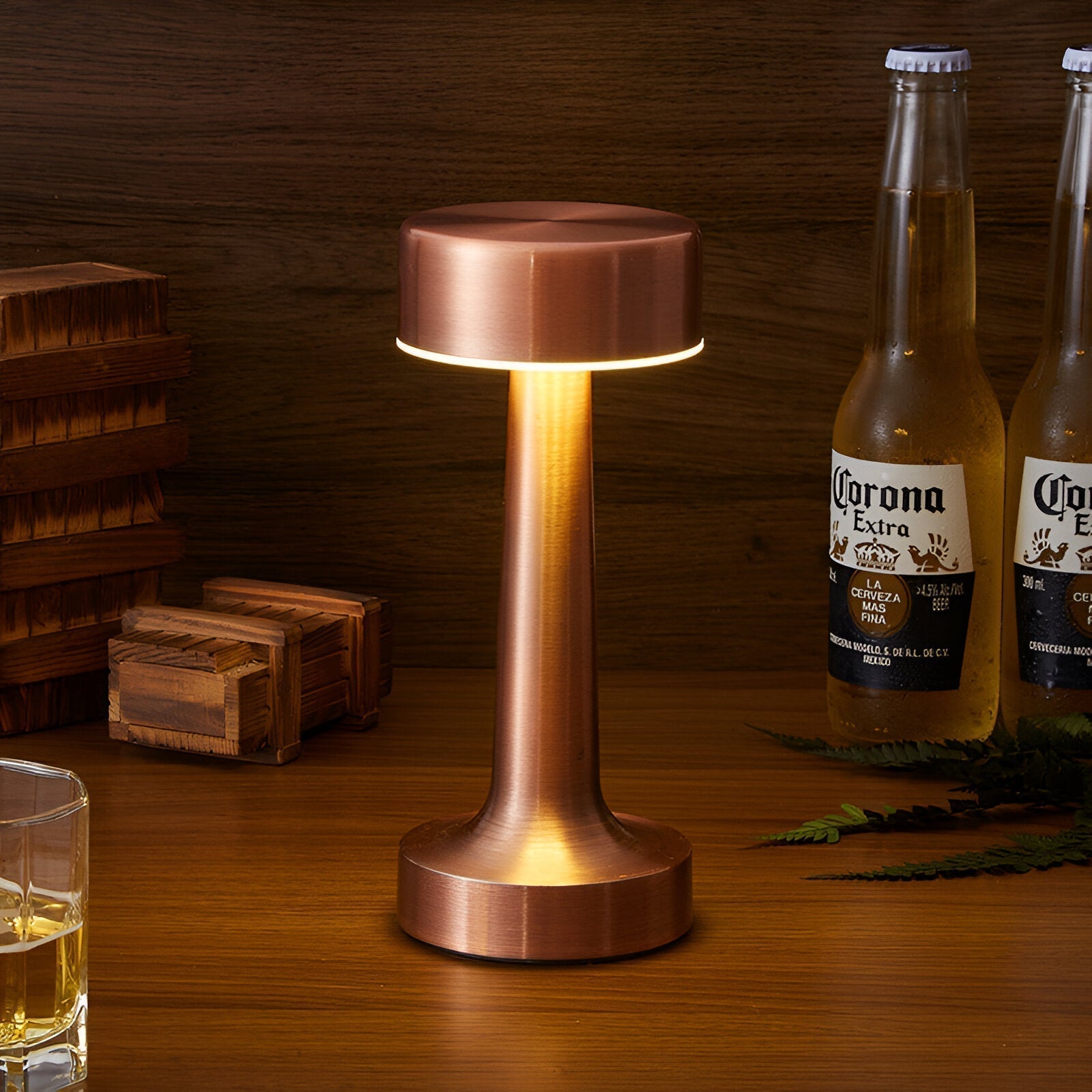 Breeze LED Tafellamp | Draadloos, Aluminium, Touchbediening