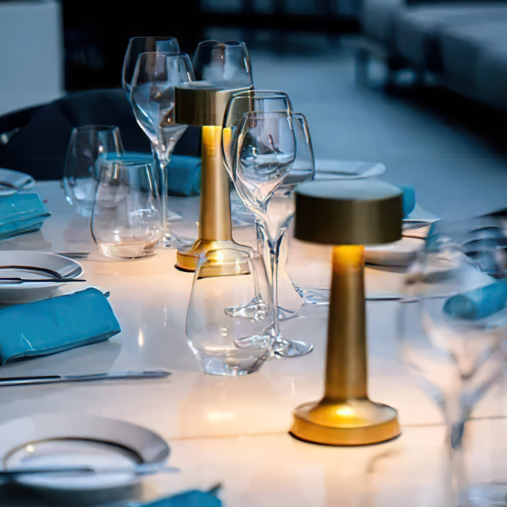 Breeze LED Tafellamp | Draadloos, Aluminium, Touchbediening
