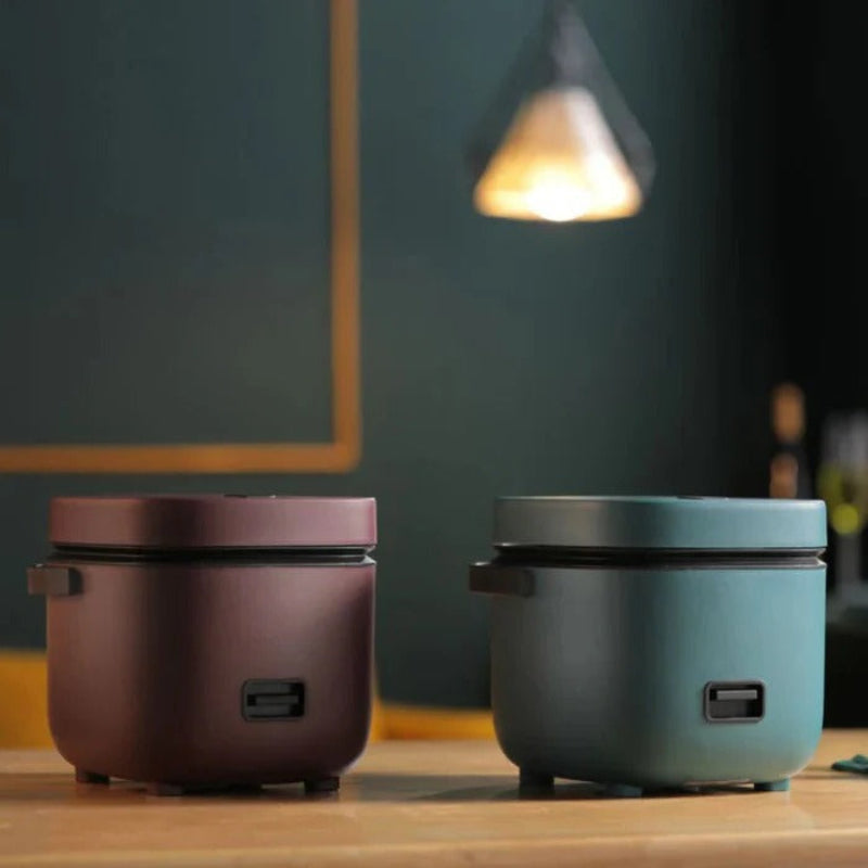 Rice Cooker Mini 1.2 Quart 200W Nonstick Inner Pot