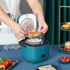 Rice Cooker Mini 1.2 Quart 200W Nonstick Inner Pot