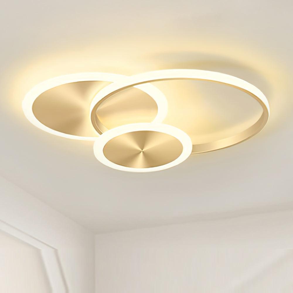 Aluminum LED Ring Flush Ceiling Light