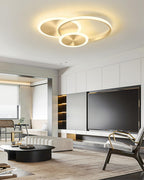 Aluminum LED Ring Flush Ceiling Light