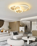Aluminum LED Ring Flush Ceiling Light