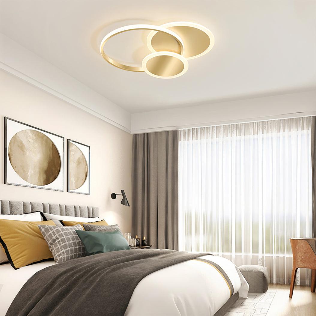 Aluminum LED Ring Flush Ceiling Light