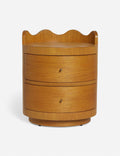 Bello Nightstand | Curved Drawer Fronts, Timeless Woodwork