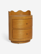 Bello Nightstand | Curved Drawer Fronts, Timeless Woodwork