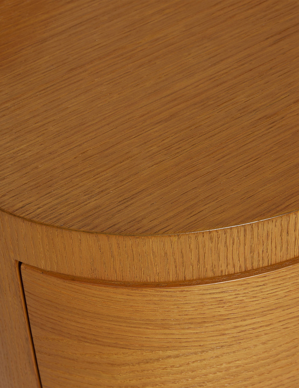 Bello Nightstand | Curved Drawer Fronts, Timeless Woodwork