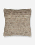 Rina Throw Pillow | Woolen Accent, Heathered Texture