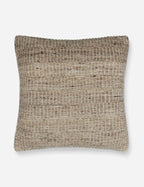 Rina Throw Pillow | Woolen Accent, Heathered Texture