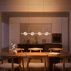 Rivo LED Pendant Light | Dimmable, Hand-Blown Glass Spheres