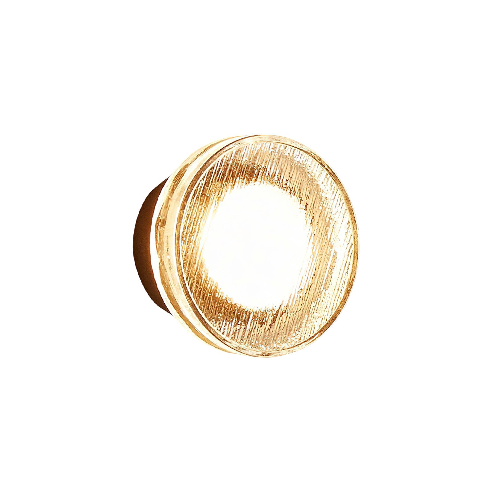 Roc Ribbed Glass LED Wall Sconce