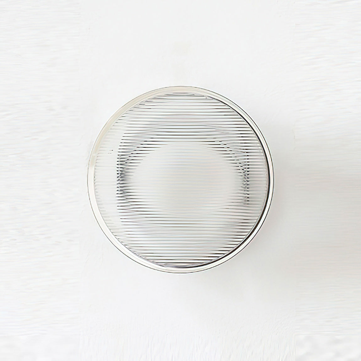 Roc Ribbed Glass LED Wall Sconce