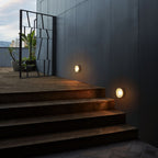 Roc Ribbed Glass LED Wall Sconce