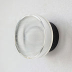 Roc Ribbed Glass LED Wall Sconce