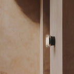 Roc Ribbed Glass LED Wall Sconce