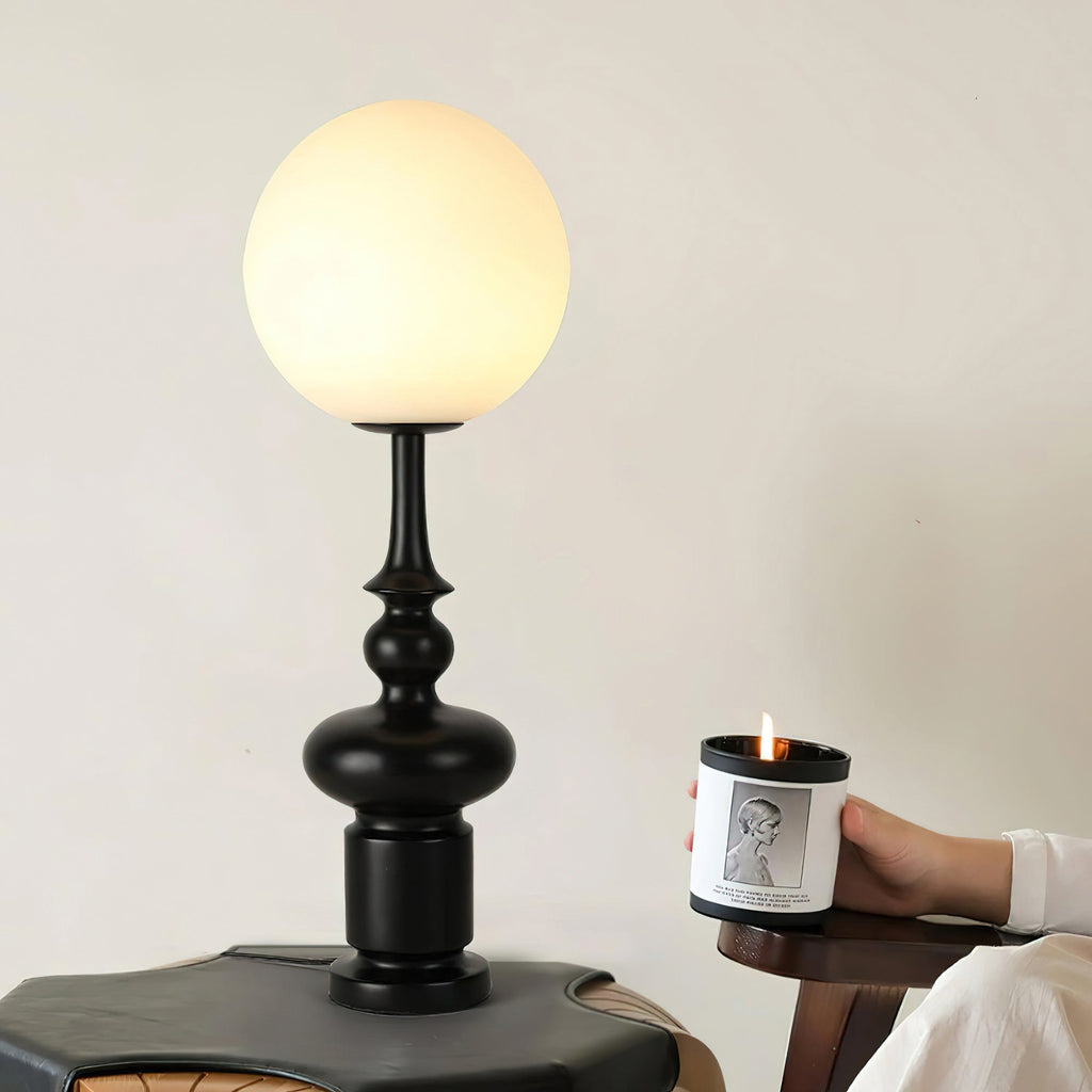 Roman Column Sculptural Table Lamp