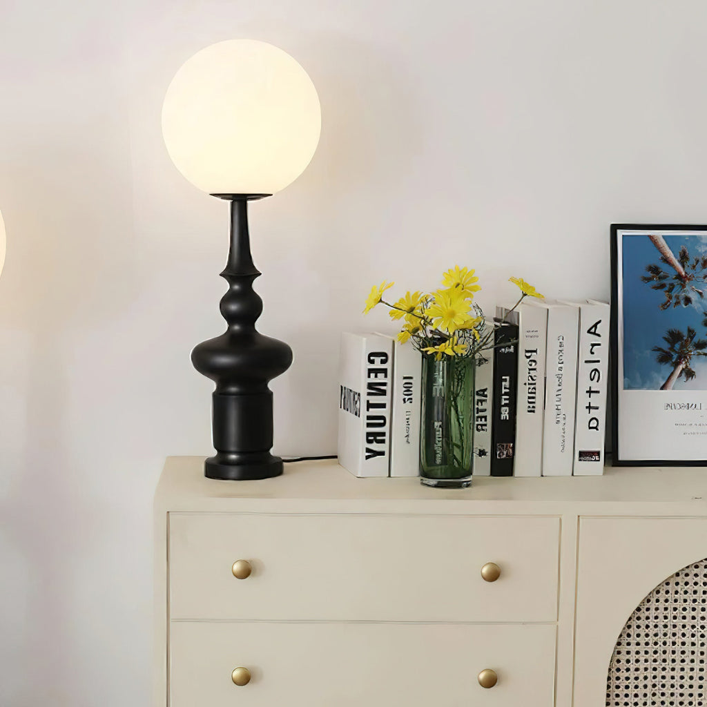 Roman Column Sculptural Table Lamp