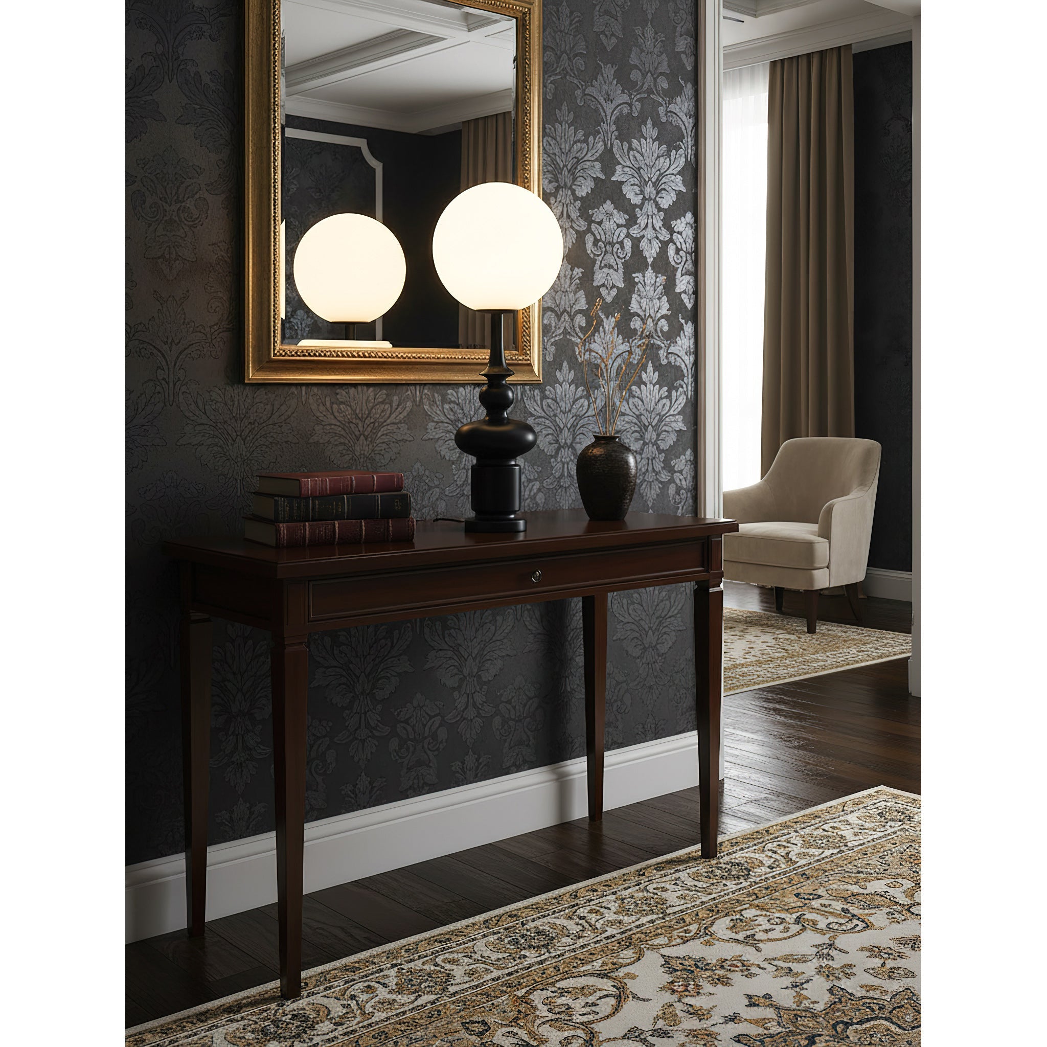 Roman Column Sculptural Table Lamp