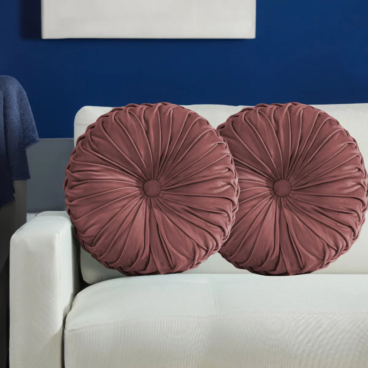 Rosalien velvet decorative cushion set