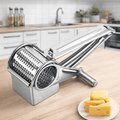 Rotary Cheese Grater Interchangeable Drum Design