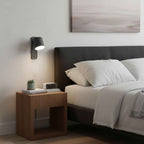 Bela Wandlamp | Draaibaar, Metaal & Hout