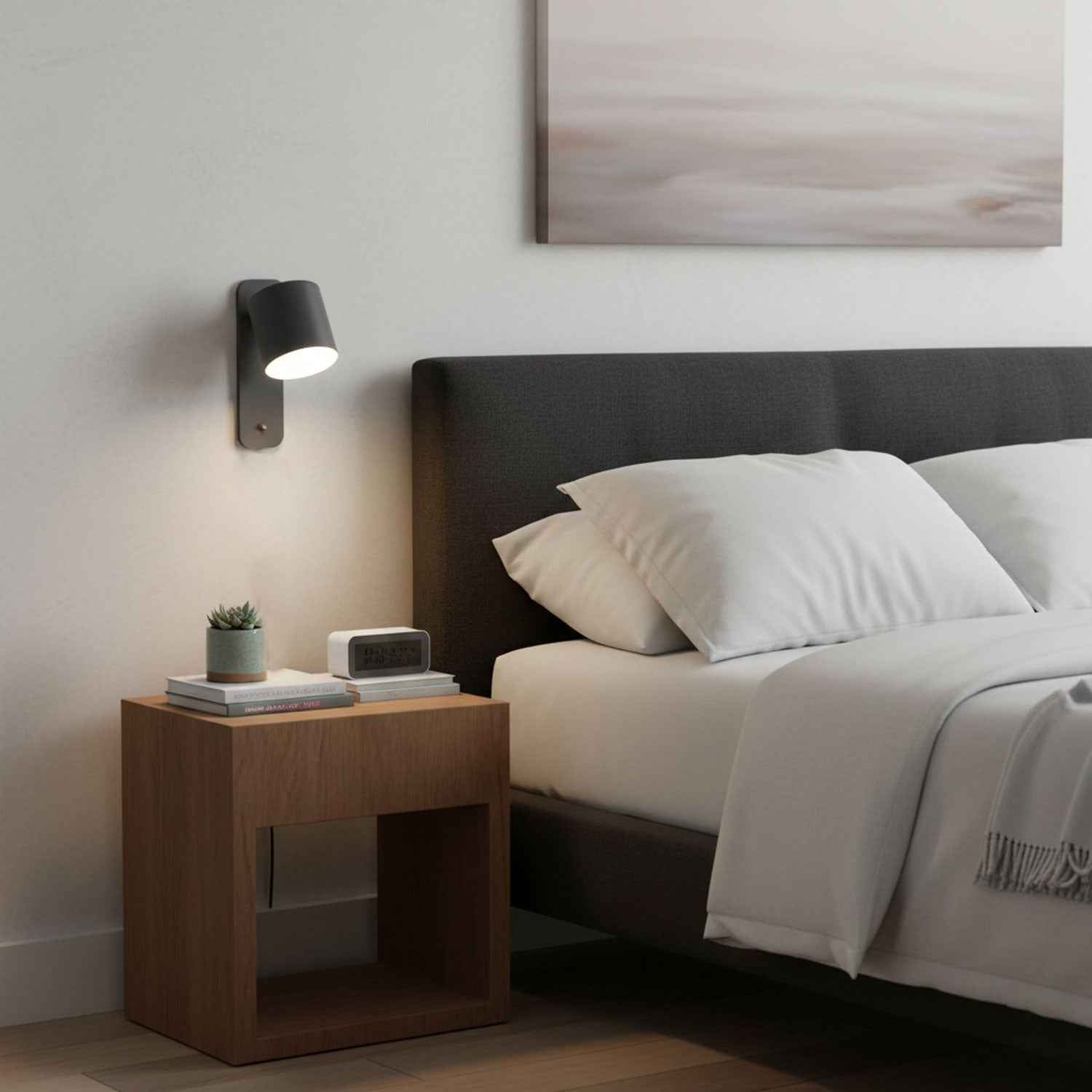 Bela Wandlamp | Draaibaar, Metaal & Hout
