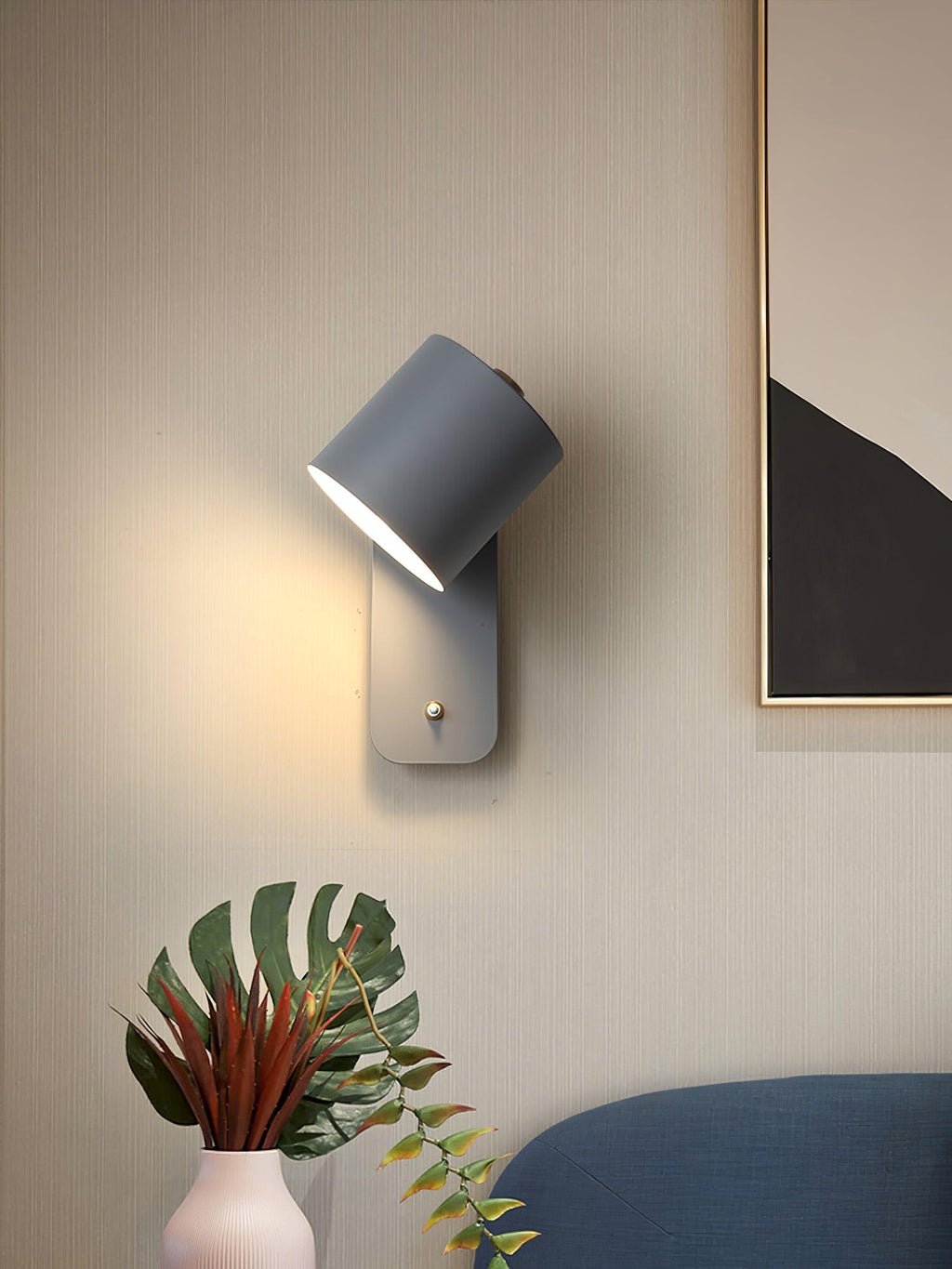 Bela Wandlamp | Draaibaar, Metaal & Hout
