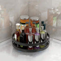 Rotating Storage Organizer, Carbon Steel, 360° Rotating Base, 1/2/3-Tier Options