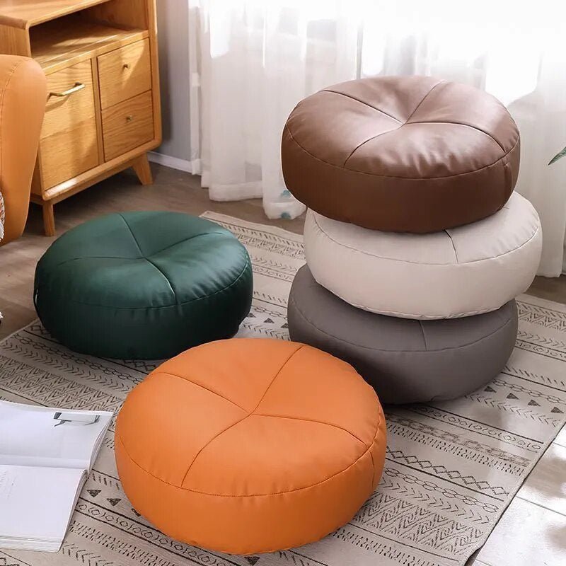 Round Floor Cushion Japanese Style Indoor Cushion