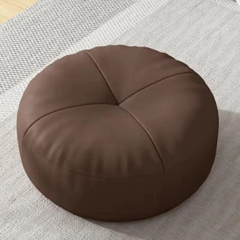 Round Floor Cushion Japanese Style Indoor Cushion