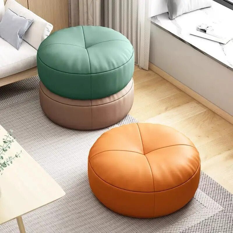 Round Floor Cushion Japanese Style Indoor Cushion