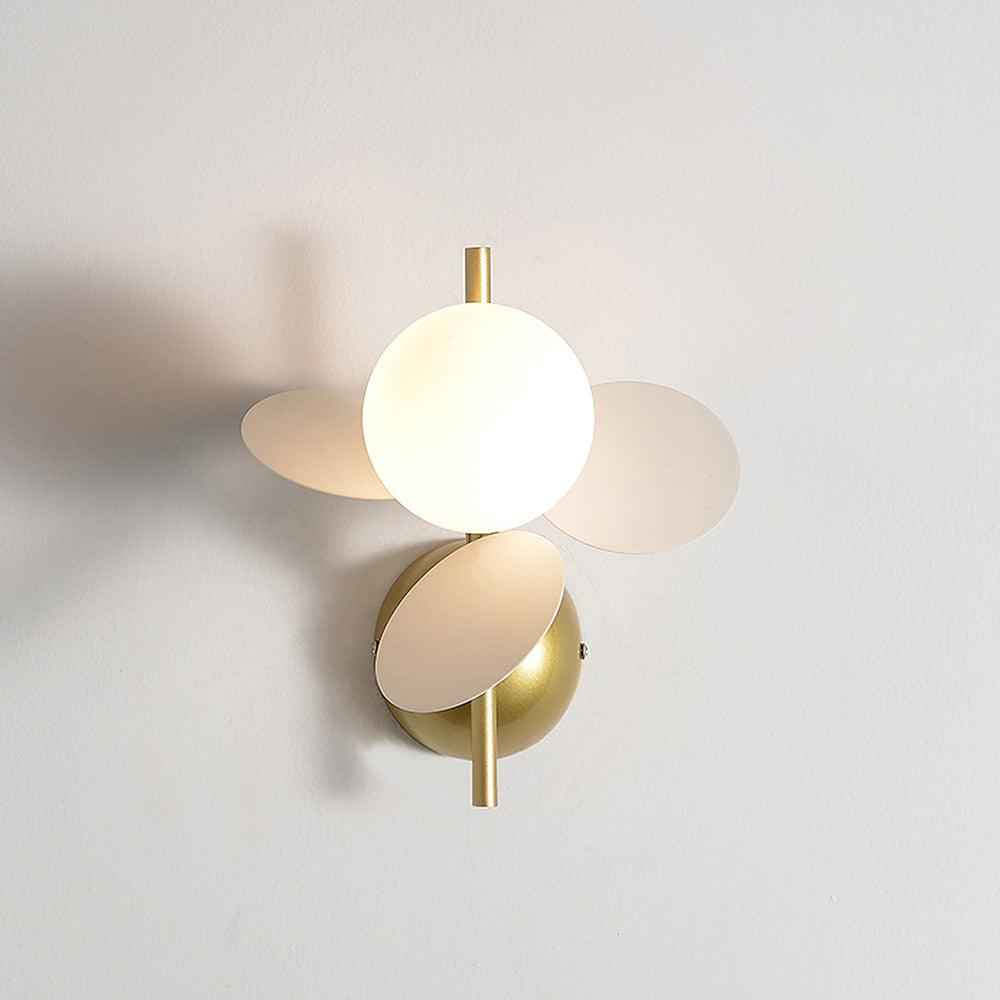 Fiora Wandlamp | Abstract Bloemmotief met Pastelkleurige Schijven