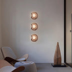 Cemara Wall Lamp | Organic Glass, Damp-Resistant Design