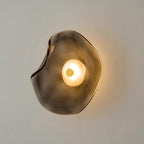 Cemara Wall Lamp | Organic Glass, Damp-Resistant Design