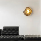 Cemara Wall Lamp | Organic Glass, Damp-Resistant Design