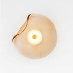 Cemara Wall Lamp | Organic Glass, Damp-Resistant Design
