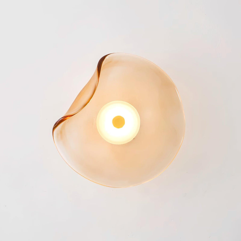 Cemara Wall Lamp | Organic Glass, Damp-Resistant Design