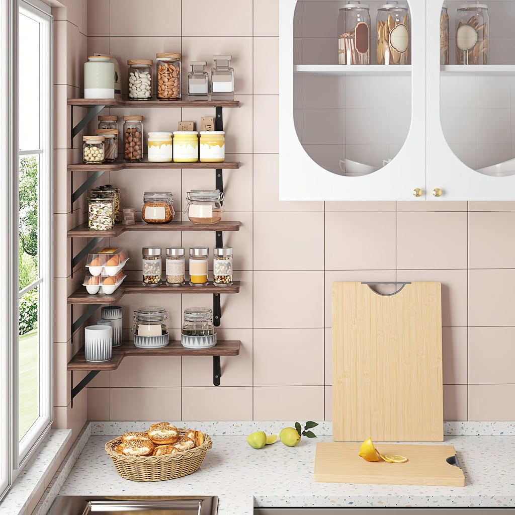 RustikEcke: Wooden Wall Shelves – Stable, Decorative & Space-Saving for Bathrooms & Living Rooms
