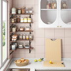 RustikEcke: Wooden Wall Shelves – Stable, Decorative & Space-Saving for Bathrooms & Living Rooms