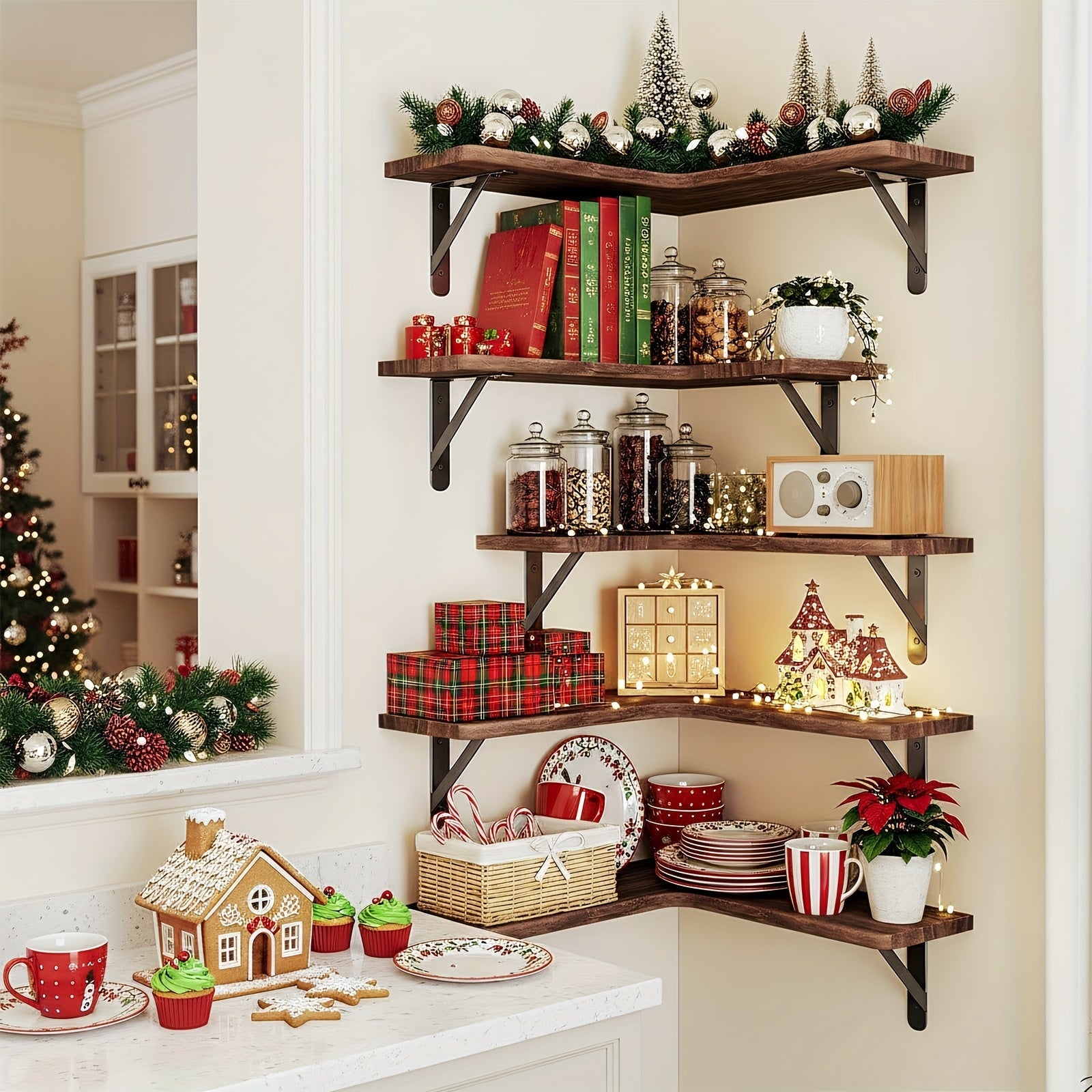 RustikEcke: Wooden Wall Shelves – Stable, Decorative & Space-Saving for Bathrooms & Living Rooms