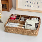 RustikNest: Rattan Storage Organizer – Decorative, Spacious & Ideal for Modern & Scandinavian Living Spaces